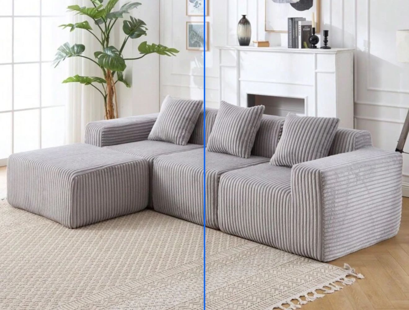 Grey Sectional Couches