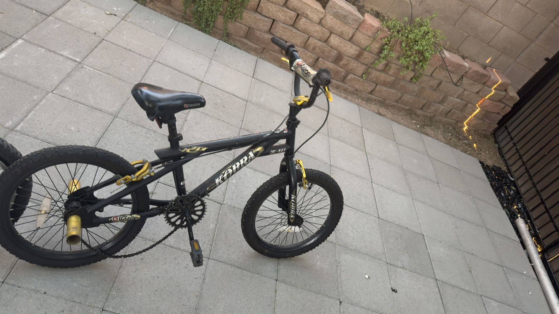 Razor 20” BMX freestyle bike with pegs