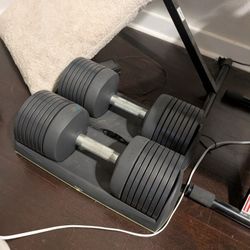 (2) JaxJox Adjustable Dumbbells 