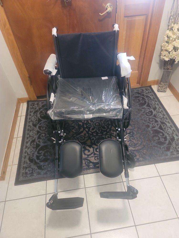 Medline Wheelchair and Cushion