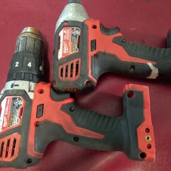 Milwaukee  M18 18-Volt Lithium-Ion Cordless Hammer Drill/Impact Driver (Tool Only)

