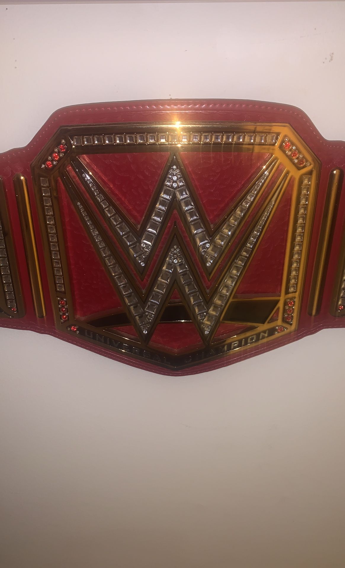 Wwe Wwf Fans I’m Selling Memorabilia Belts Figures Plaques Unique Items Please Read Red Universal Championship