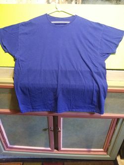 Men's RedHead collar shirt and fruit of the loom blue t-shirt. Both size 2X