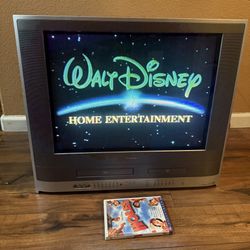 Toshiba 24” CRT TV VCR/DVD Combo Player VHS Gaming TV - MW24F12