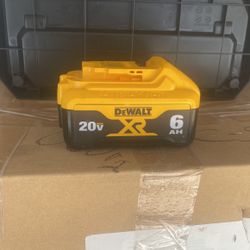 Dewallt 20v X-ray 6.0 Battery
