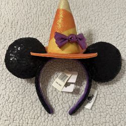 Disney Candy Corn Witch Hat Ears 