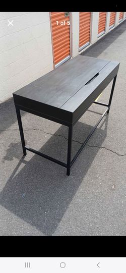 Ikea Alex Desk Black
