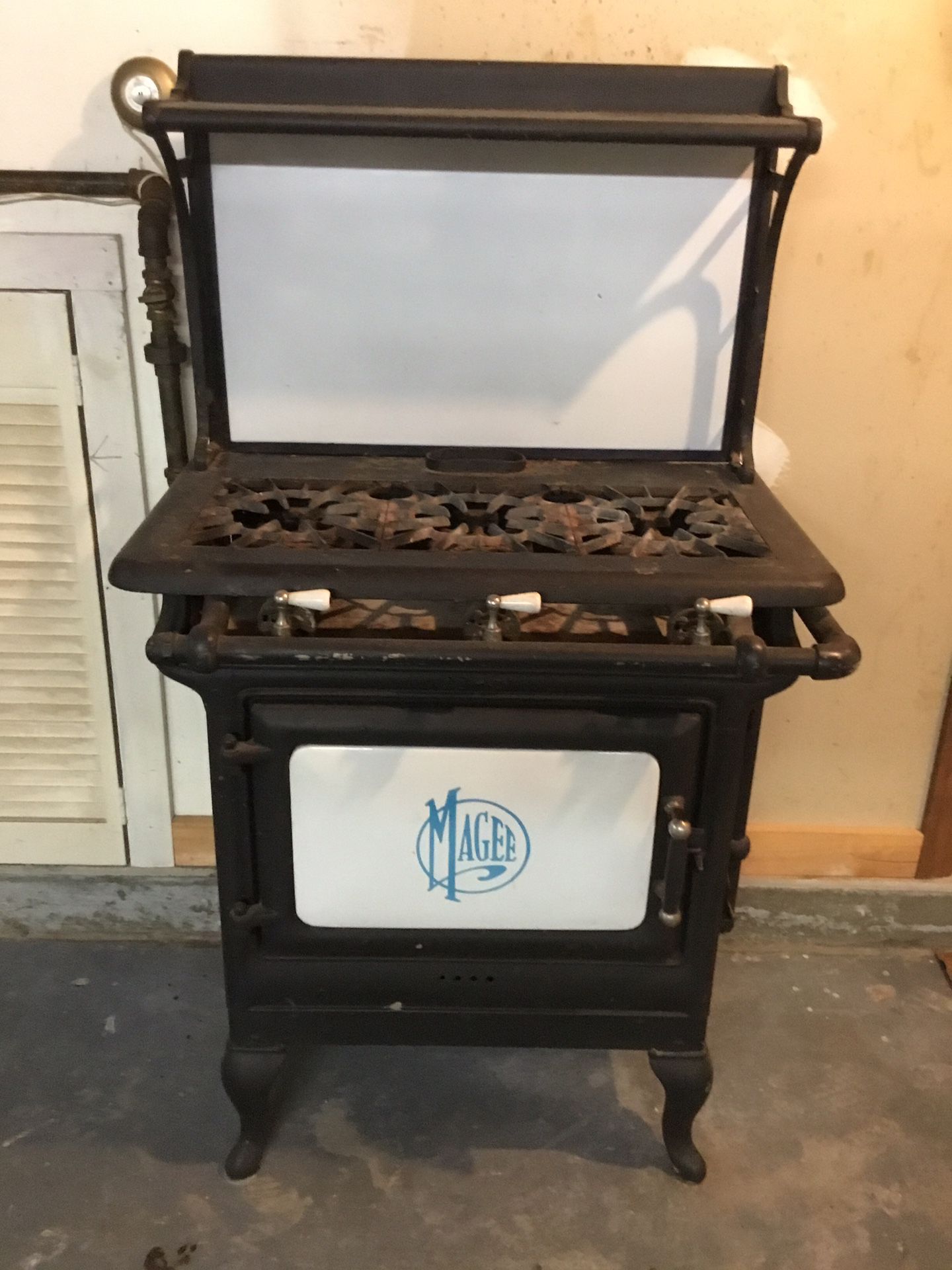 Antique Magee gas stove.