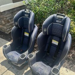 Twin Graco Carseats To Booster