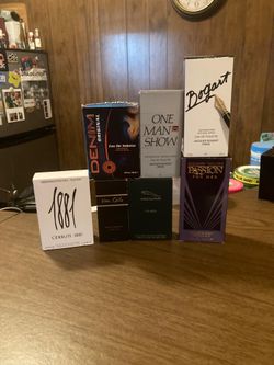 NEW 7 Variety Men's 70s/80s Style Colognes
