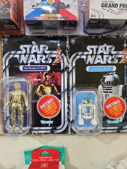 Retro star wars figures