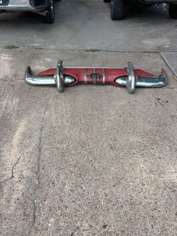1955 pontiac front bumper