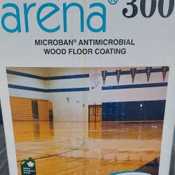 Buckeye Arena 300 Microban Antimicrobial Wood Floor Coating - 5 Gallons
