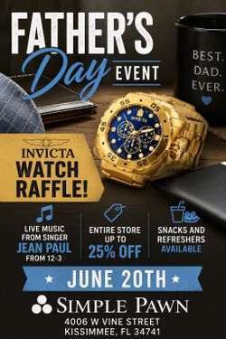 June 20th Fathers Day Sale