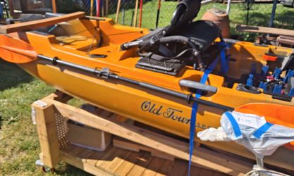 Old Town Fishing Kayak- Loaded