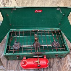 Two Vintage Coleman White Gas Stoves