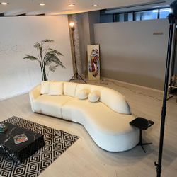 CURVED SECTIONAL, CURVY BIG SOFA, COMFORTABLE CHIC LIVING ROOM, BLACK FRIDAY SALE FURNITURE