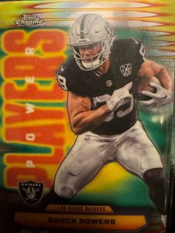 Brock Bowers Power Player Card