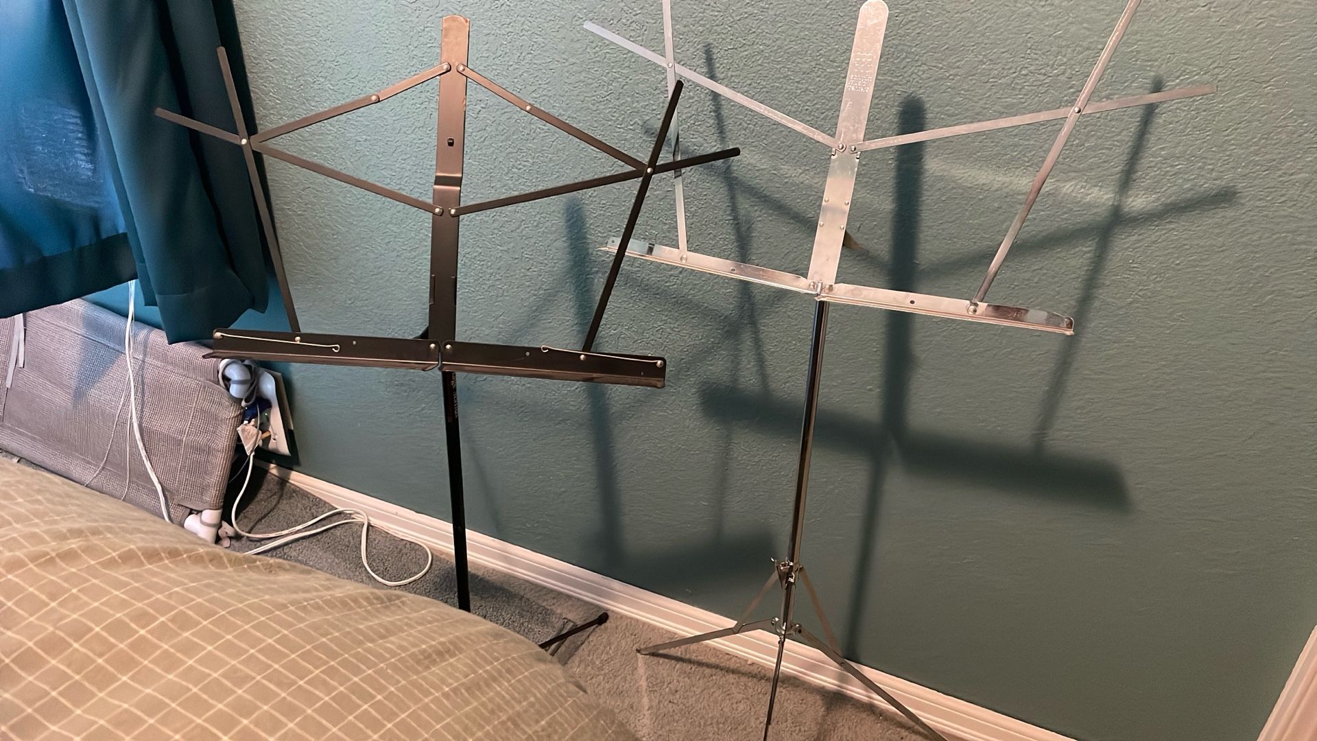 Music Stands, Collapsible, 2 Available