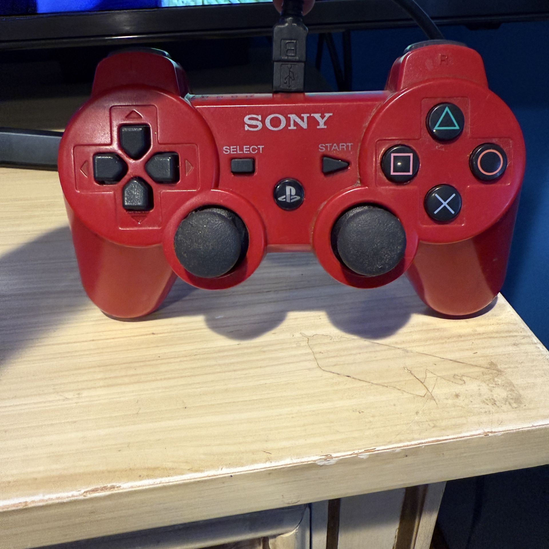 Limited Edition Red PS3 DualShock Controller