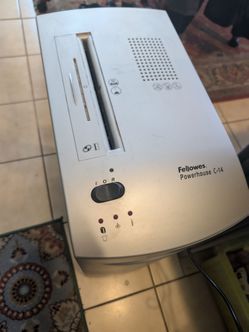 Fellowes Powerhouse C-14 Paper Shredder – Heavy Duty – Works Great