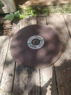Large Steel Cutting Wheels 14 Inch Diameter (11 Left)