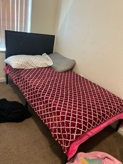 Twin metal bed frame