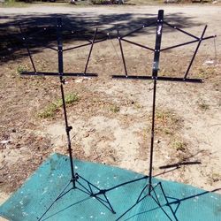 Two Music Stands Two For $20 Or Use For Tablet Holder