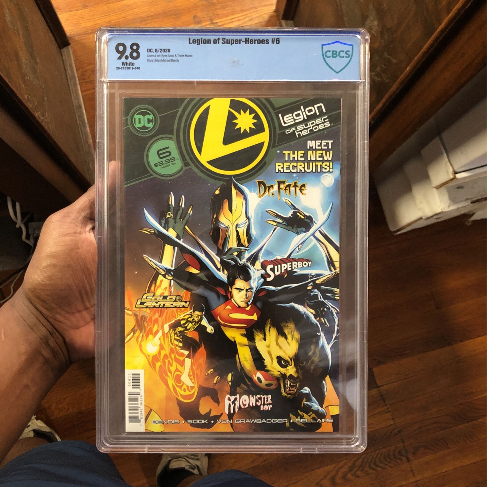 Legion Of Super-Heroes #6 9.8 $30