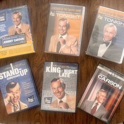 JOHNNY CARSON COLLECTION  SET Of 6 DVD’s