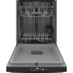 • GE® Top Control with Plastic Interior Dishwasher with Sanitize Cycle & Dry Boost $ 650 Dimensions: 33 3/8 H x 23 3/4 W x 24 D
 Stainless Steel #:GDT