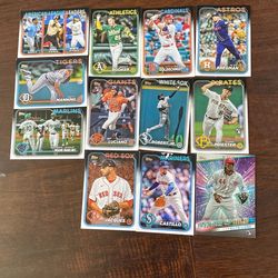Baseball Cards (12 Cards)