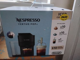 New Nespresso Vertuo Pop coffee espresso maker