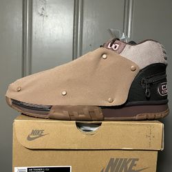  NIKE AIR TRAINER1 SP. “TRAVIS SCOOT WHEAT” SIZE(10)AND(8.5) IN MENS. DS(NEW). $240. CASH EACH OR B/O.