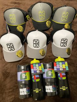New fifa World Cup caps $7 each or two for $10