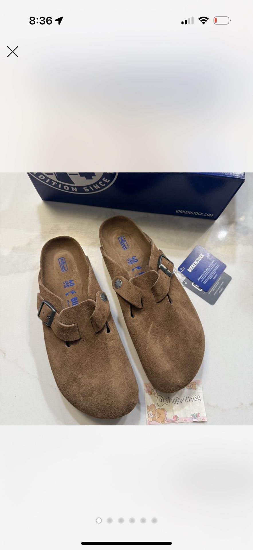 Birkenstock Boston 