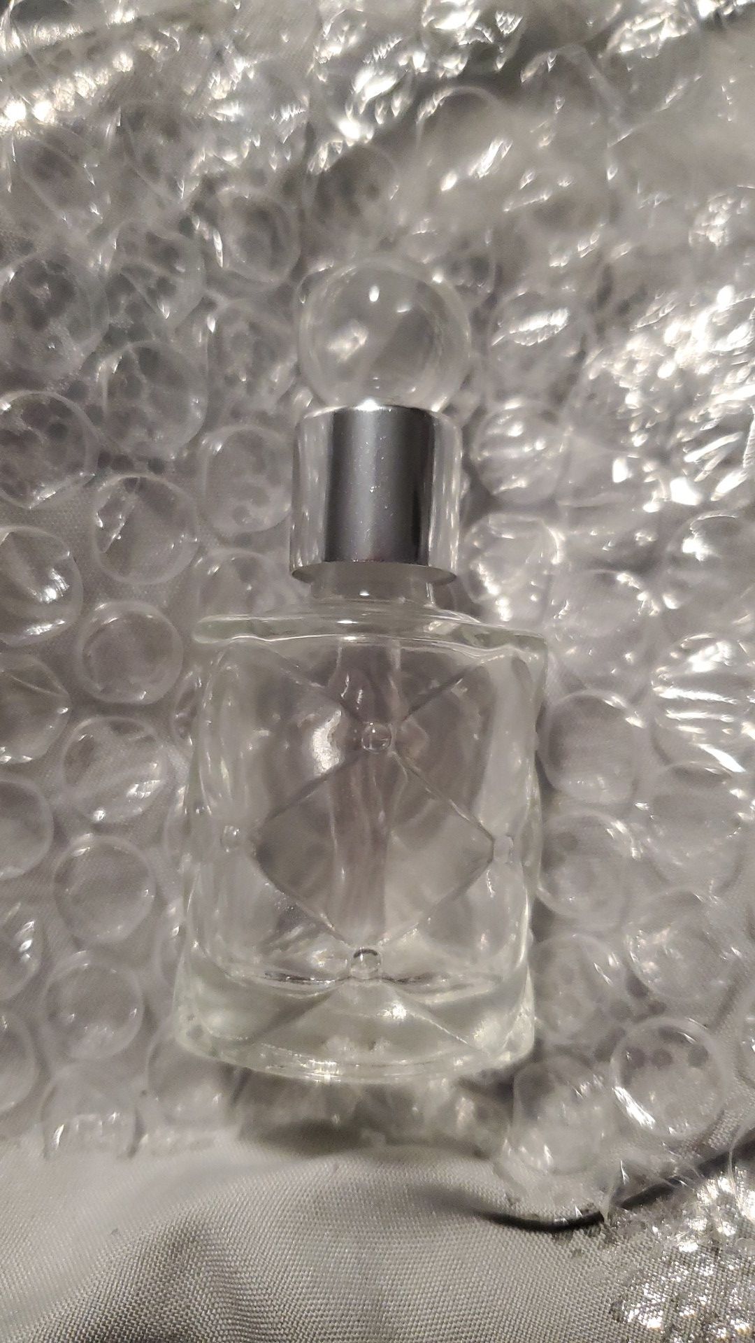 Antique silver perfume bottle