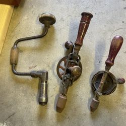 Antique Hand Drills