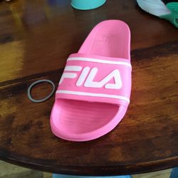 Pink Fila Sandal