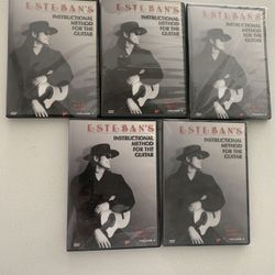 6 DVDs Esteban’s Instructional Method For The Guitar