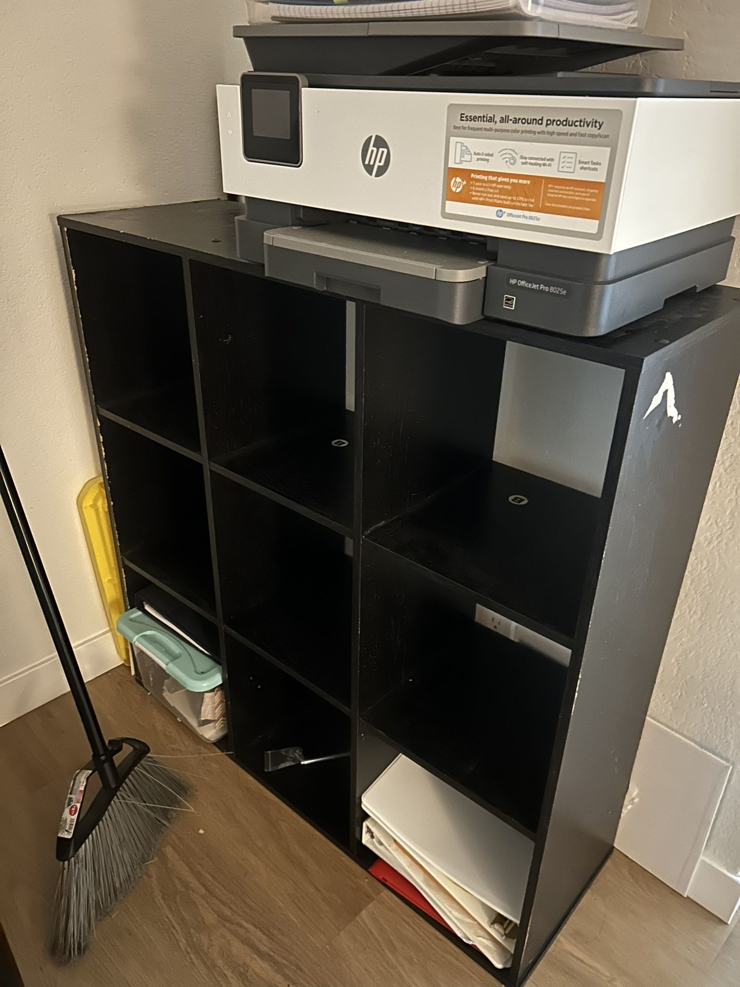 Black Kallax Shelf Storage Cabinet