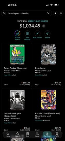 MTG Spider-Man Card Lot