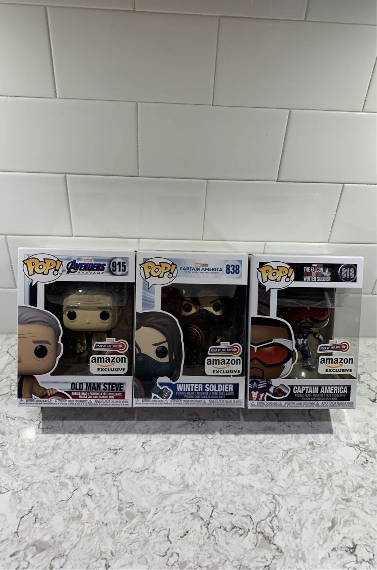 Funko Marvel Year of the Shield Exclusives! 