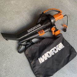 Worx Leaf Blower/Vac / Blows, Vacs, And Mulches / Electric 