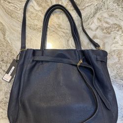 Laggo Jena Navy Ladies Handbag New With Tag $475