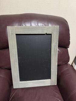 Grey Wood Chalk Board