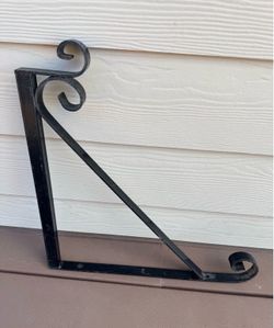 Heavy metal outdoor decor/plant hook