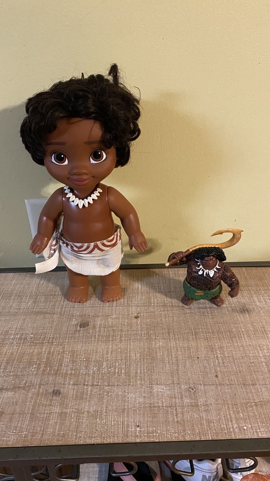 Baby Mohana And Maui Dolls