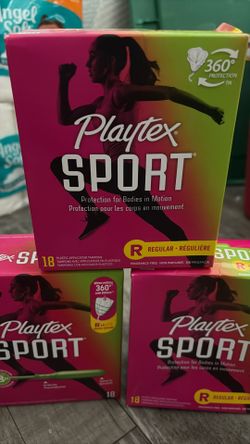 Playtex Sport Tampons Regular 18 Count