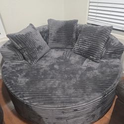 Foarm Sofa Over Size  Round Con Almuadas